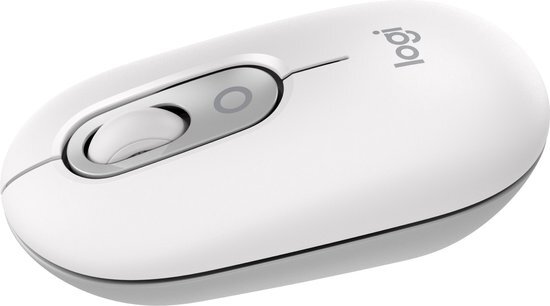 Logitech POP - Draadloze Muis - Bluetooth - Off White