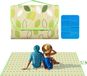 Unyqoos Picknickdeken, imperméable, extérieur, 200 x 200 cm, pliable, lavable, vert