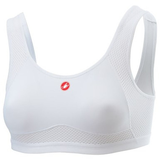 Castelli Rosso Corsa Sport BH's Dames wit