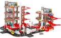 Playmobil Station-service avec double garage, 2 bâtiments, piste de course de 2 mètres de long, pour enfants à partir de 3 ans.