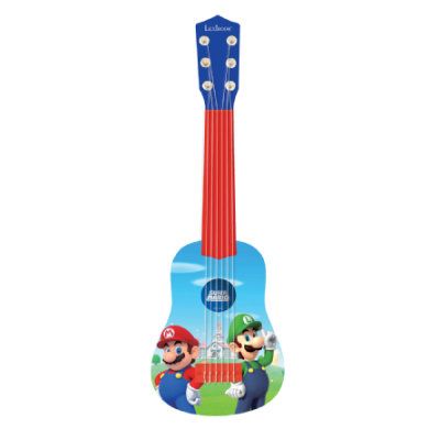 Lexibook Nintendo Super Mario - Mijn eerste gitaar - blauw