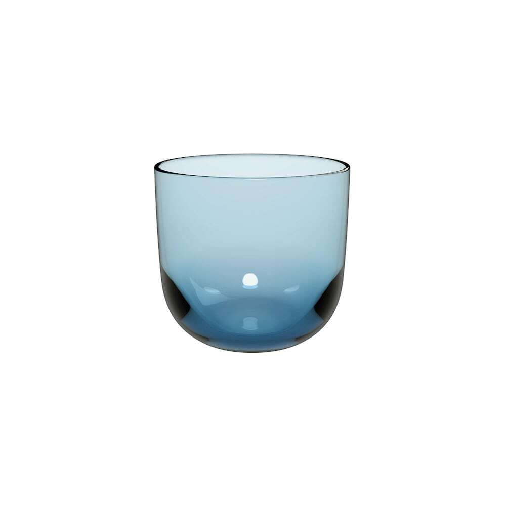 LIKE BY VILLEROY & BOCH Villeroy & Boch – Like Ice waterglas set 2-dlg., gekleurd glas ijsblauw, 9 x 8 cm