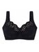 MILENKA - softcup beugelloze BH - zwart - maat 110B