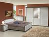 IVANA IV Chambre complète 160x200 cm truffe/porcelaine