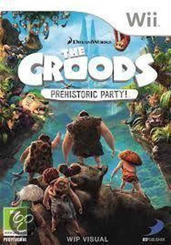 Bandai Namco Entertainment Inc. The Croods - Wii versie