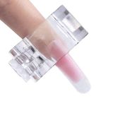 Merkloos / Sans marque Elektronisch adres fabrikant Polygel klem - Dual Form Klem - Nagelklem - 5 STUKS - Nagel Clip Voor Het Ondersteunen Van Siliconen Nagel Tips