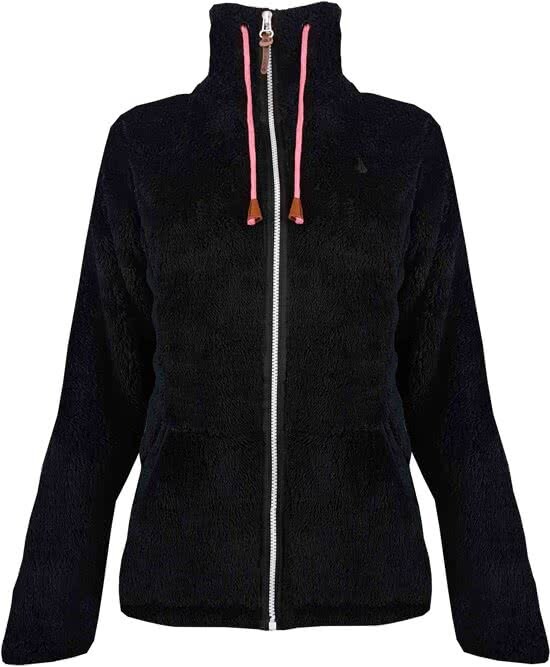 BjÃ¸rnson Bjornson Elin - Coral Fleece Vest - Dames - Maat 36 - Zwart