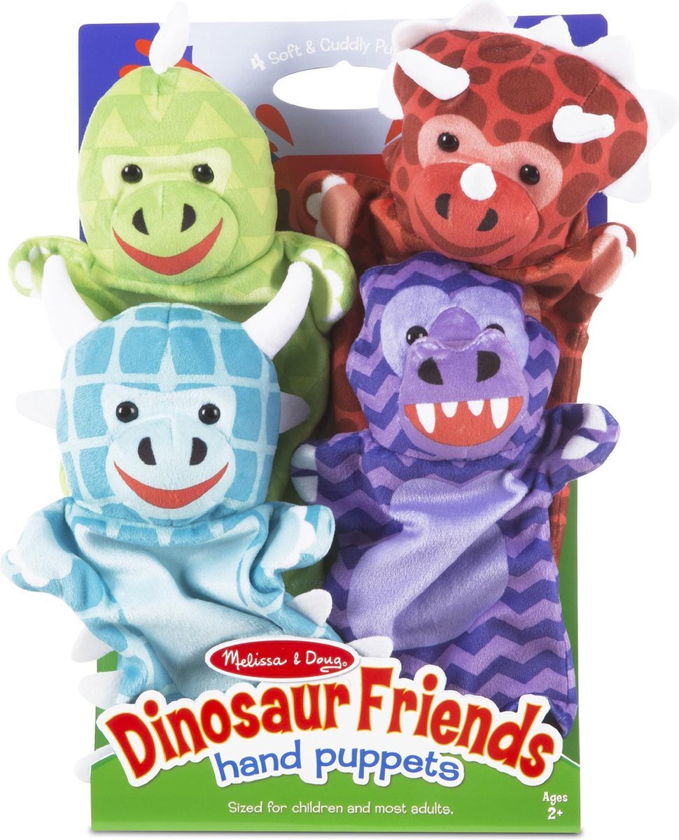 MELISSA & DOUG Handpoppen - Dinosaurus