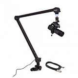 SubZero DB30 Dynamic Podcast Studio Microphone Extended Pro Boom Arm Pack