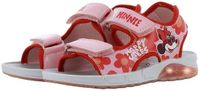 Leomil Disney Minnie - Sandalen voor meisjes - Minnie Mouse Lichtgevende schoenen voor kinderen - Zomerschoenen van 2 tot 8 jaar - Maat 30 - Roze