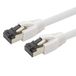 1aTTack.de 1,5 m Cat 8 netwerkkabel CAT8 kabel wit