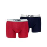 Levi's Vintage Heather Organic Cotton Boxershorts voor heren, 2 stuks