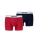 Levi's Vintage Heather Organic Cotton Boxershorts voor heren, 2 stuks