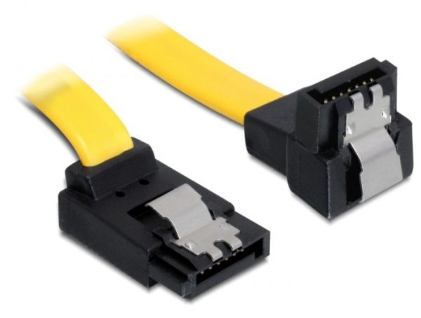 DeLOCK 0.2m SATA Kabel - Geel
