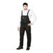 REIS SM Master Duurzame Beschermende Tuinbroek met Verstelbare Taille en Bretels, Hoogwaardige Polyester-Katoenmix, Kleur: Zwart, Maat: 52