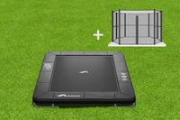 Akrobat Orbit Trampoline d'extérieur 335x244 cm Noir