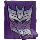Transformers Decepticon Shine Silky Touch Super Zachte Sprei Deken, 152 x 127 cm