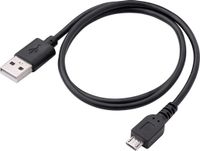 Akyga AK-USB-05 USB-kabel USB 2.0 0,6 m USB A Micro-USB B Zwart