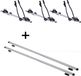 SAGITTAR 3x porte-vélos + barres de toit RAPID compatibles avec Lexus RX (5 portes) 09-15
