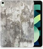 B2Ctelecom iPad Air (2020/2022) 10.9 inch Tablet Back Cover Beton Print