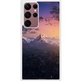 Samsung Beschermende siliconen case compatibel met Galaxy S22 Ultra Urban Mountains