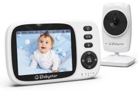 Babyfoon met camera - 3,2 inch LCD - Nachtzicht - Tweerichtingsaudio - 300 m bereik