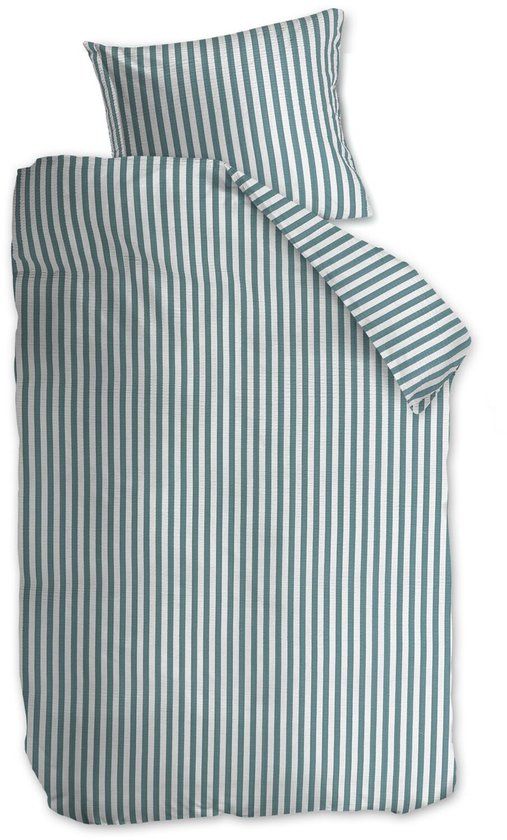 Beddinghouse Veya dekbedovertrek - Eenpersoons - 140 x 200/220 cm - Groen