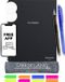 Dreiklang be smart 4270001452115 Opnieuwbeschrijfbaar notitieboek Gelinieerd, Dotted (punten) Zwart Aantal pagina's: 20
