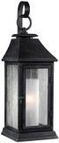 Feiss Lampe murale d'extérieur LED Shepherd | 1X E27 Max 60W | IP44 | Dimmable | Dark Weathered Zinc