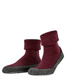 FALKE Cosyshoe Noppen op de zool wol huissokken heren rood - maat 39-40