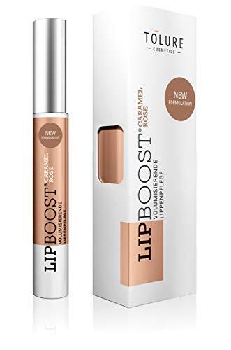 Tolure Cosmetics Lipboost TO-008N volumiserende lipgloss, caramel/rosé