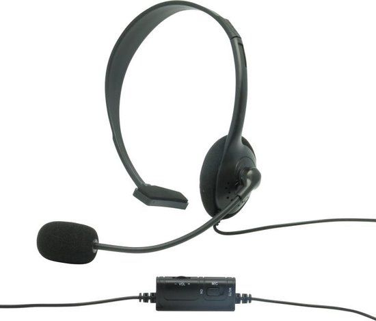 Konix Playstation 4 Mono Headset - Zwart