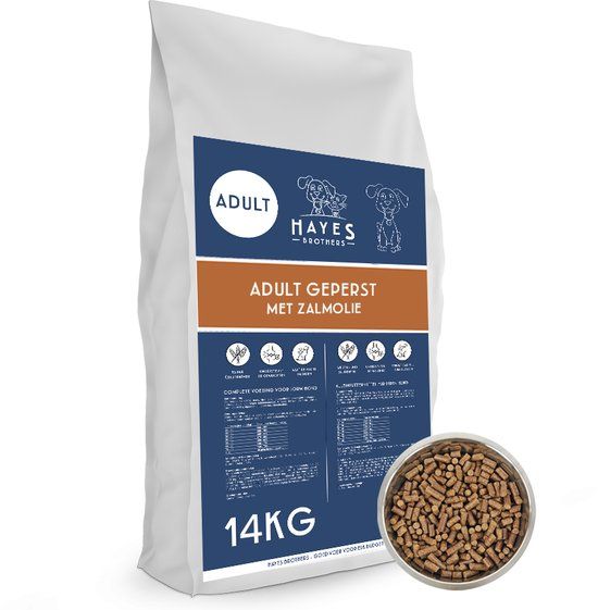Hayes Brothers Farm House Dog Food 14KG - Geperste Hondenbrokken voor Volwassen & Senior Honden
