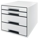 Leitz 52521001 brievenbakje Polystyreen (PS) Zwart, Wit