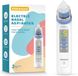 Elektrische Shenzen Dongjiang Technology Co LTD Elektrische Neusreiniger Baby Blauw – Neusaspirator met 3 Siliconen Opzetstukken, Verstelbare Zuigkracht, Muziek- en Lichtfunctie, Waterbestendig