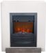 Xaralyn Elektrische haard - Kalmar - wit hout - 1800 Watt verwarming - met afstandsbediening - haardombouw inclusief inbouwhaard - sfeerhaard - schouw