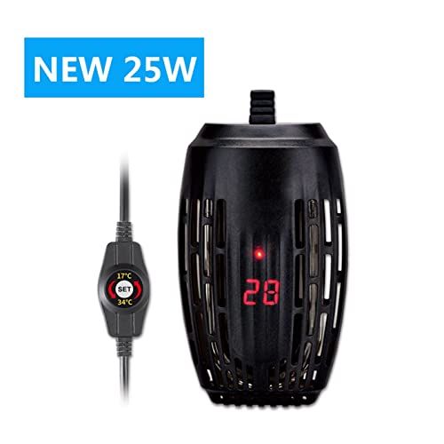 UQTE Aquariumverwarmer Aquariumverwarmer Dompelpomp Lcd-scherm Digitale