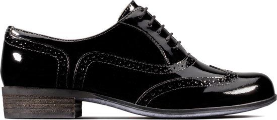Clarks Dames Veterschoenen - Zwart - Maat 39