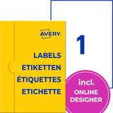 AVERY Zweckform P4860-20 Naamlabels