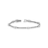 Bibei Bracelet pour femme avec zircon cubique étincelant, argent sterling 925 BIPU022