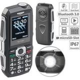 Simvalley Mobile XT-300 - Functionele telefoon - dual-SIM - microSD slot - 176 x 220 pixels