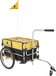 M-wave Fietskar - Bagagefietskar - Geel/Zwart - 45 kg Max. Belastbaar Gewicht