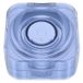 Samsung Galaxy Ring Étui de protection en TPU pour Samsung Galaxy Ring - Étui de chargement - Bleu transparent