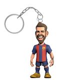 Sleutelhanger Minix Minix sleutelhanger 7 cm – Gerard Piqué – FC Barcelona