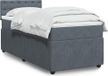 Maison Exclusive - Boxspringbed met matras, donkergrijs, 90x200 cm, fluweel