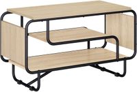 vidaXL TV-meubel 80 x 36 x 45 cm Sonoma Eiken Bewerkt hout