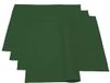 Lemos Home Placemat Set of 4 - 100% Cotton - Concept Collection, Color and Size of Choice (Set of 4 - 46x36cm, Olive Green)