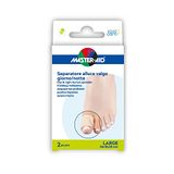 FOOT Pietrasanta Pharma Master Aid Foot Care Separator For Hallux Valgus Day And Night Size Large - 2 Separators