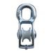Cyclingcolors 1 x katrol staalkabel met nylon rol voor 12 mm kabel universele draagkracht 390 kg fitness