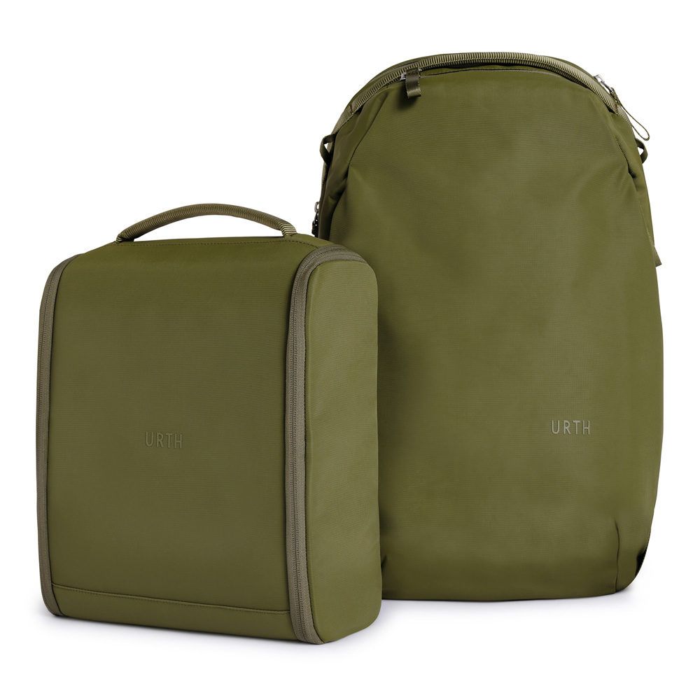 Urth Norite 24L Backpack + Camera Insert - Green
